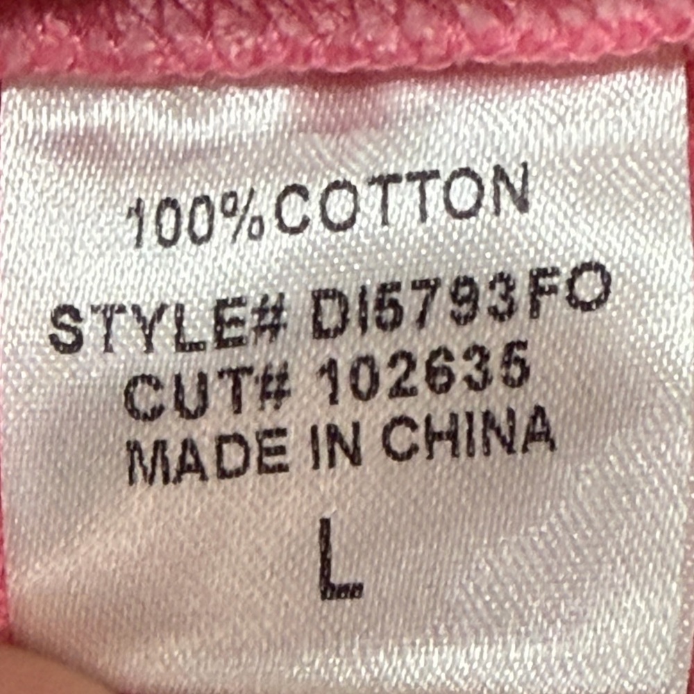 FORE Denim Ruffle Strap Pink Dress Women’s Large - Picture 8 of 9